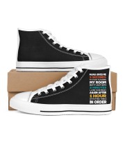 3 seconds - 2 minutes - 1 hour Men's High Top White Shoes tile