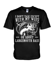 Fishing Shirt For Lovers V-Neck T-Shirt tile