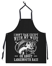 Fishing Shirt For Lovers Apron tile