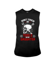 DON'T TOUCH MY TOOLS OR MY DAUGHTER 1 Sleeveless Tee tile