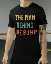FOR NEW DAD - THE MAN BEHIND THE BUMP 1 Classic T-Shirt apparel-classic-tshirt-lifestyle-front-103