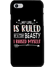 FOR MOM - My life is RULED by a tiny BEASTY Phone Case tile