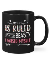 FOR MOM - My life is RULED by a tiny BEASTY Mugs tile