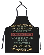 SON-IN-LAW'S THREE AMAZING WOMEN Apron tile