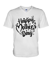 BEST GIFT FOR MOM - Happy Mother's Day V-Neck T-Shirt tile
