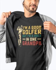 Best Father's Day Gift - A Hole In One Grandpa Classic T-Shirt apparel-classic-tshirt-lifestyle-front-93