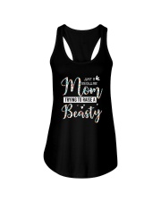 FOR MOM - REGULAR MOM TRYING TO RAISE A BEASTY Ladies Flowy Tank tile