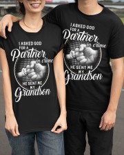 Best Father's Day Gift - I asked God Classic T-Shirt apparel-classic-tshirt-lifestyle-front-143
