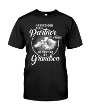 Best Father's Day Gift - I asked God Premium Fit Mens Tee tile