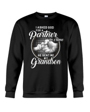 Best Father's Day Gift - I asked God Crewneck Sweatshirt tile
