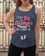 Best Gift For Pregnant woman - I Like Big Bumps Ladies Flowy Tank apparel-ladies-flowy-tank-lifestyle-04