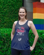 Best Gift For Pregnant woman - I Like Big Bumps Ladies Flowy Tank lifestyle-bellaflowy-tank-front-2