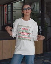 MOM - SANTA OF THE HOUSE Long Sleeve Tee apparel-long-sleeve-tee-lifestyle-08