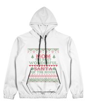 MOM - SANTA OF THE HOUSE Women's All Over Print Hoodie tile
