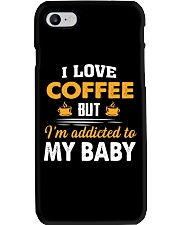 Coffee-lover but Baby-addict Phone Case tile