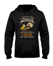 Not About To Listen To A Drunk Hooded Sweatshirt tile