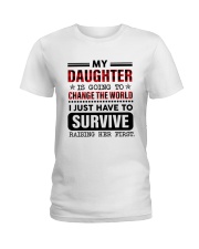 Best Mother's Day Gift - Survive Raising Ladies T-Shirt tile