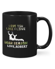 Love you like I love Deer season Personalized gift Mugs tile