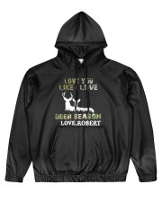 Love you like I love Deer season Personalized gift Men's All Over Print Hoodie tile