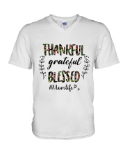 Best Mother's Day Gift - Thankful Greatful V-Neck T-Shirt tile