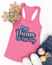 No dream is too big Ladies Flowy Tank apparel-ladies-flowy-tank-lifestyle-front-32