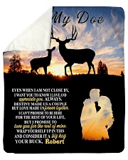 Love My Doe Sherpa Fleece Blanket tile