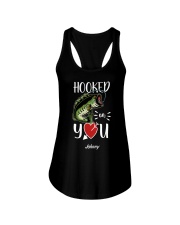 Custom Fishing Shirt For Lovers Ladies Flowy Tank tile