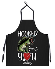 Custom Fishing Shirt For Lovers Apron tile