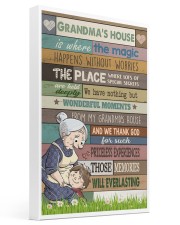 GRANDMA'S HOUSE - CARTOON 16x24 Gallery Wrapped Canvas Prints front
