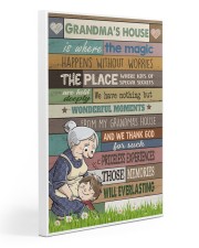 GRANDMA'S HOUSE - CARTOON Gallery Wrapped Canvas Prints tile