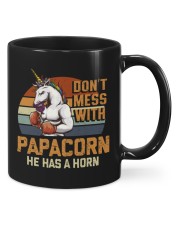 FOR NEW DAD - DON'T MESS WITH PAPACORN Mugs tile