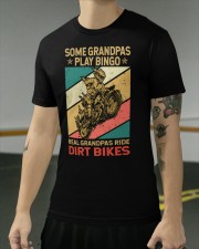 Best Father's Day Gift - Grandpas with dirt bikes Classic T-Shirt apparel-classic-tshirt-lifestyle-front-103
