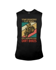 Best Father's Day Gift - Grandpas with dirt bikes Sleeveless Tee tile
