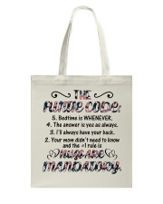 FOR AUNTIE - The Funtie Code Tote Bag tile