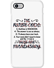FOR AUNTIE - The Funtie Code Phone Case tile