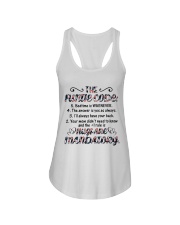 FOR AUNTIE - The Funtie Code Ladies Flowy Tank tile