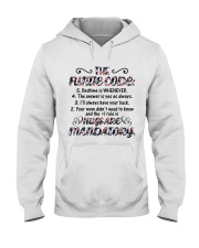 FOR AUNTIE - The Funtie Code Hooded Sweatshirt tile
