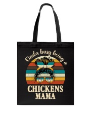 FUNNY SHIRT FOR MOM - Chicken Mama Vintage version Tote Bag tile