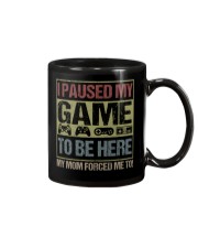 I PAUSED MY GAME Mug tile