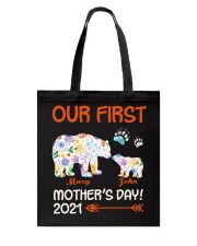 Our First Mother's Day - Mother's Day Custome Gift Tote Bag tile