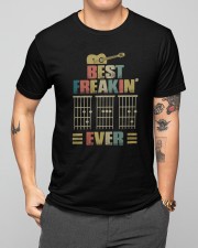 Best Father's Day Gift - Best Freakin' Dad Classic T-Shirt apparel-classic-tshirt-lifestyle-front-164
