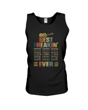 Best Father's Day Gift - Best Freakin' Dad Unisex Tank tile