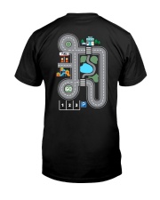 PLAY CARS ON DADDY'S BACK Premium Fit Mens Tee tile