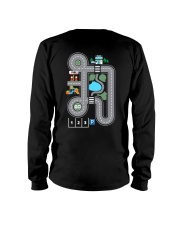 PLAY CARS ON DADDY'S BACK Long Sleeve Tee tile