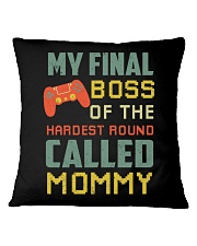 MY FINAL BOSS Square Pillowcase tile