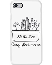 Personalized gift for Mom - CRAZY PLANT MAMA Phone Case tile