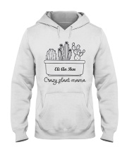 Personalized gift for Mom - CRAZY PLANT MAMA Hooded Sweatshirt tile