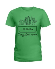 Personalized gift for Mom - CRAZY PLANT MAMA Ladies T-Shirt front