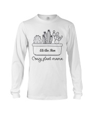 Personalized gift for Mom - CRAZY PLANT MAMA Long Sleeve Tee tile