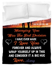 CUSTOM VALENTINE'S GIFT - YOUR FISHING PARTNER 3 Duvet Cover tile